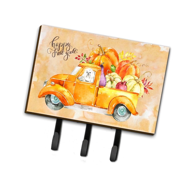 Jensendistributionservices Fall Harvest Maltese Leash or Key Holder MI1716728 - main